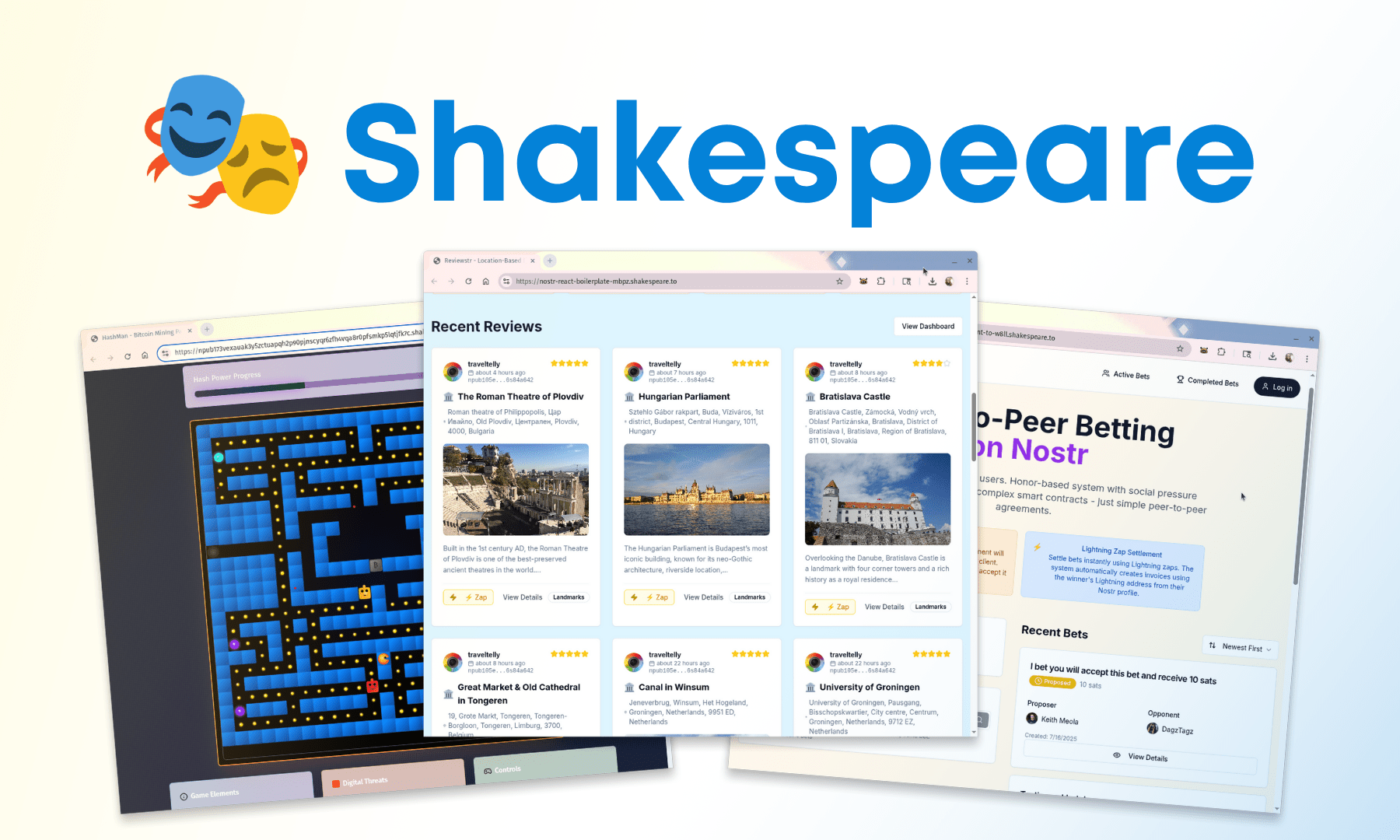 🎭 Shakespeare 1 Week Update - Amazing Community Projects