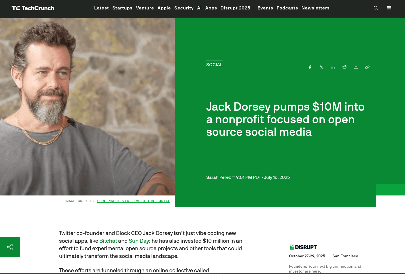 TechCrunch Coverage